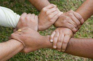 Community, websites, hands, partner